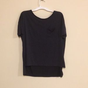 Silence + noise pocket tee